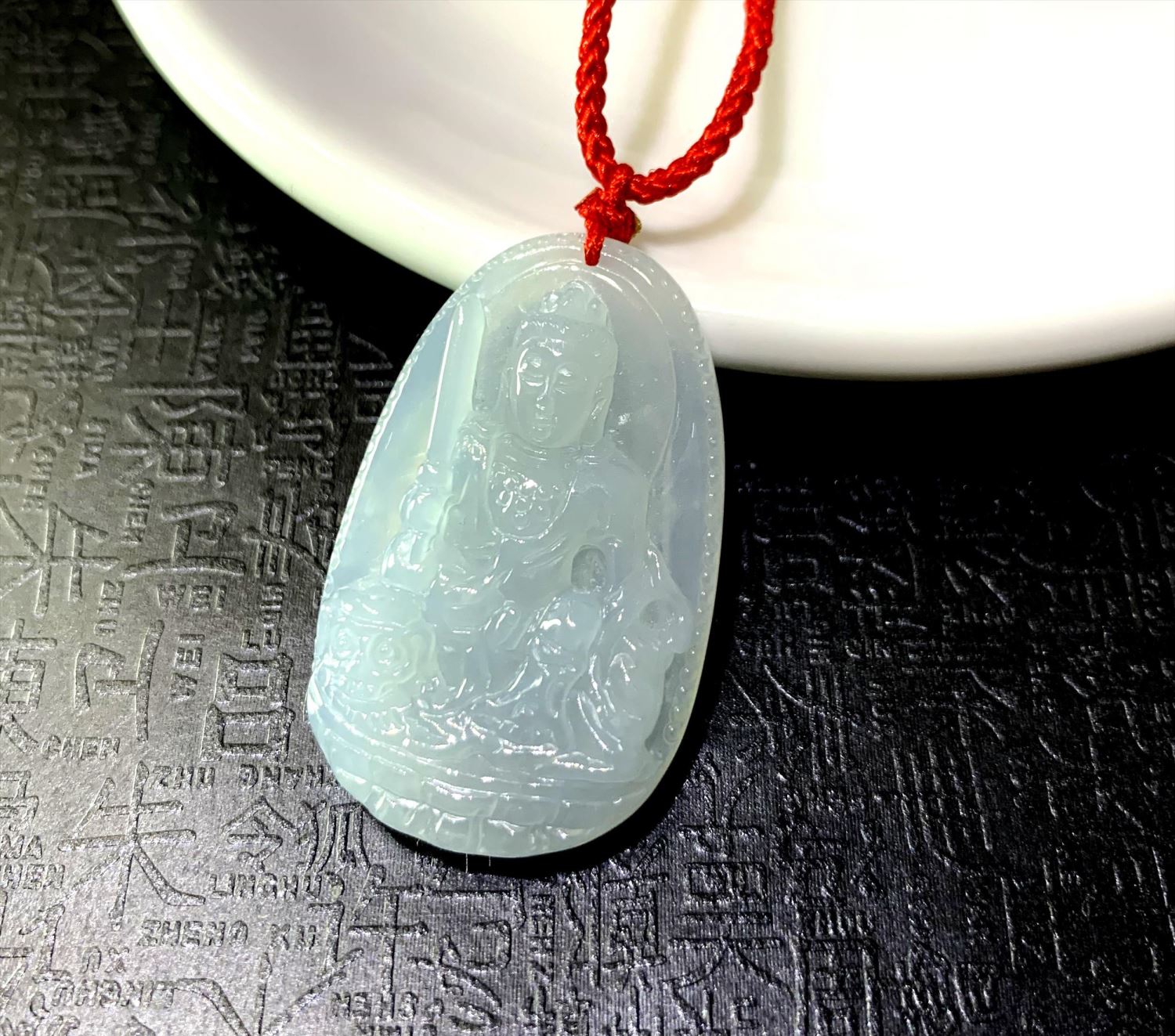 文殊菩薩玉墜(已售出)