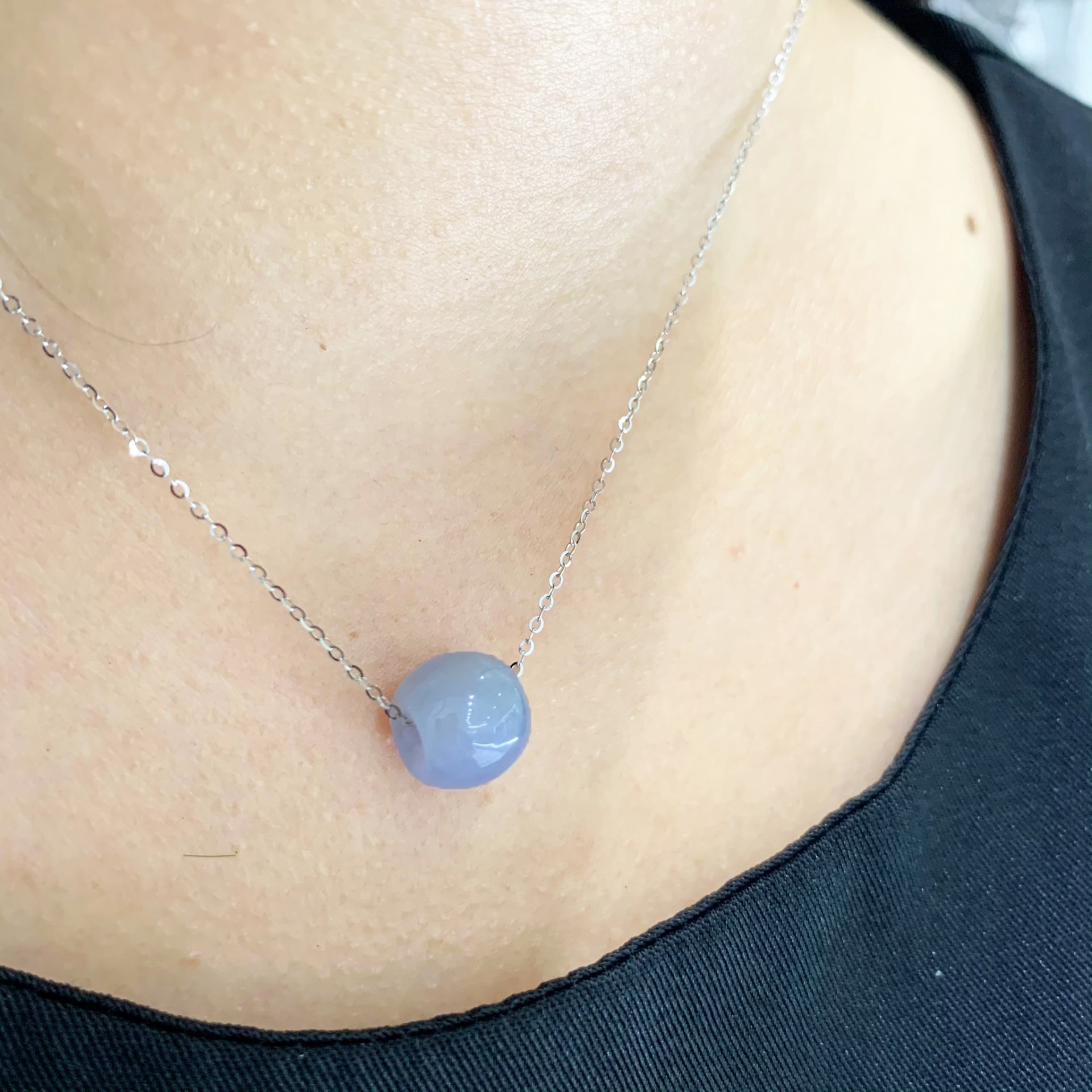 冰種紫玉路路通項鍊