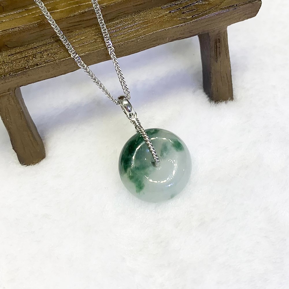 冰種飄花平安扣(已售出)