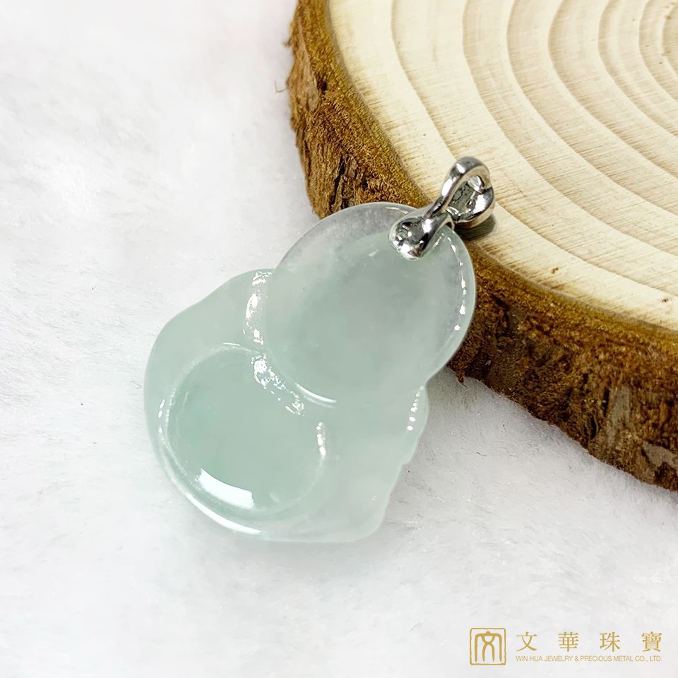 冰種芙蓉綠彌勒佛玉墜
