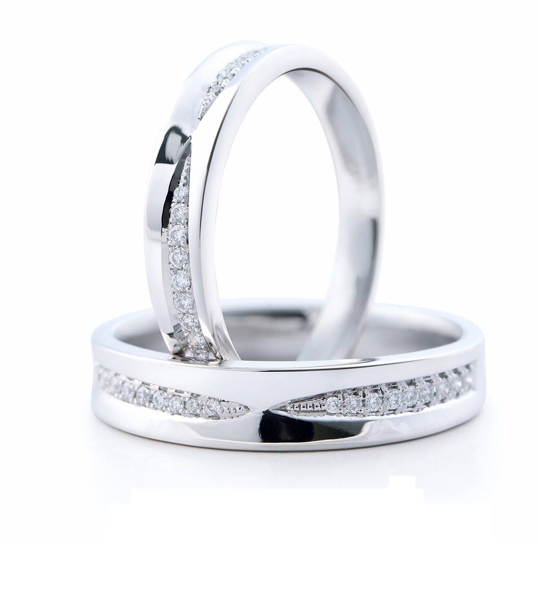 熱戀 鉑金鑽石對戒