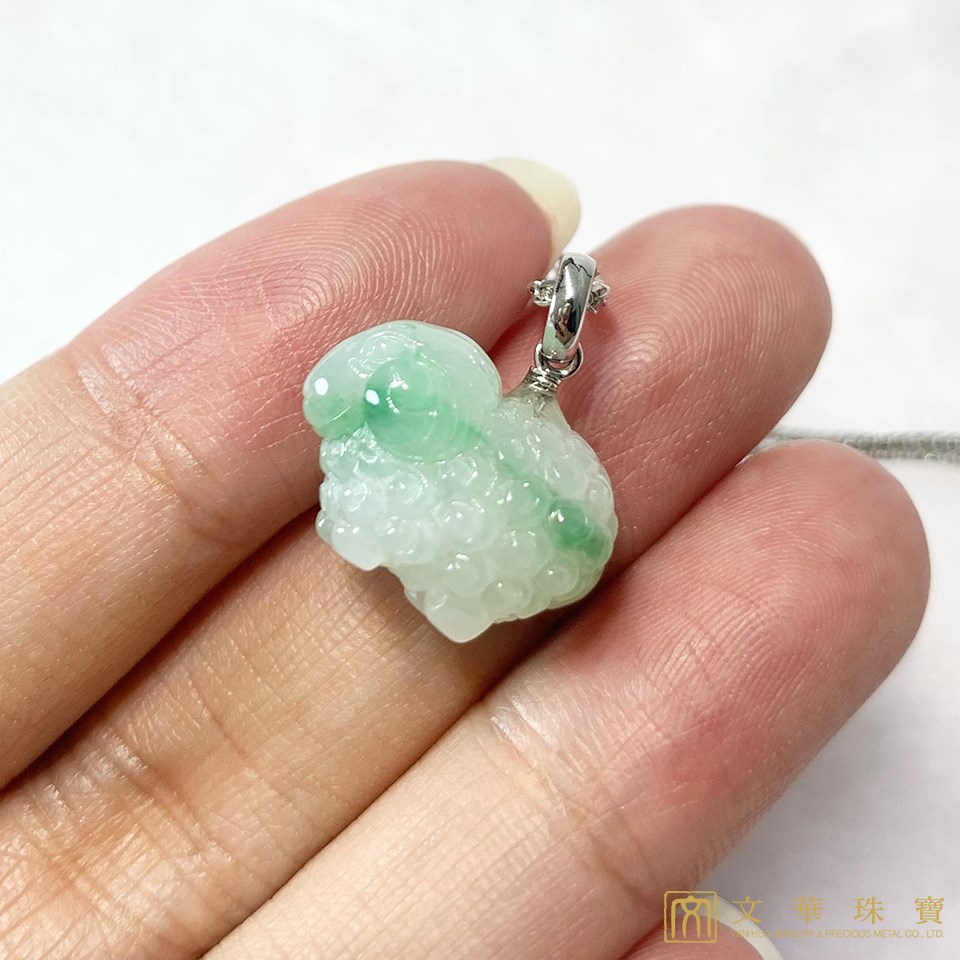 立體綿羊玉墜(已售出)