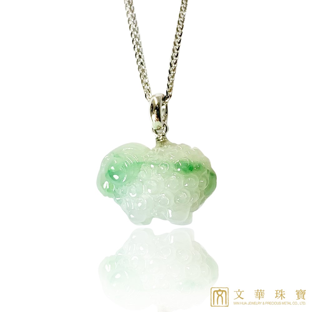 立體綿羊玉墜(已售出)
