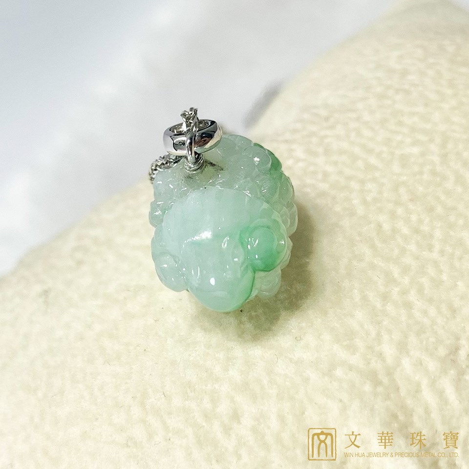 立體綿羊玉墜(已售出)