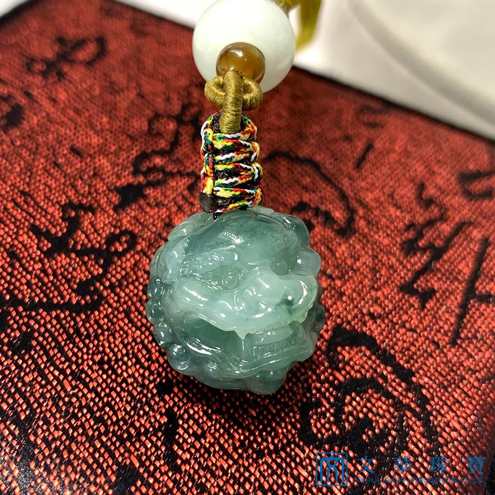 冰種花青唐獅珠子(已售出)