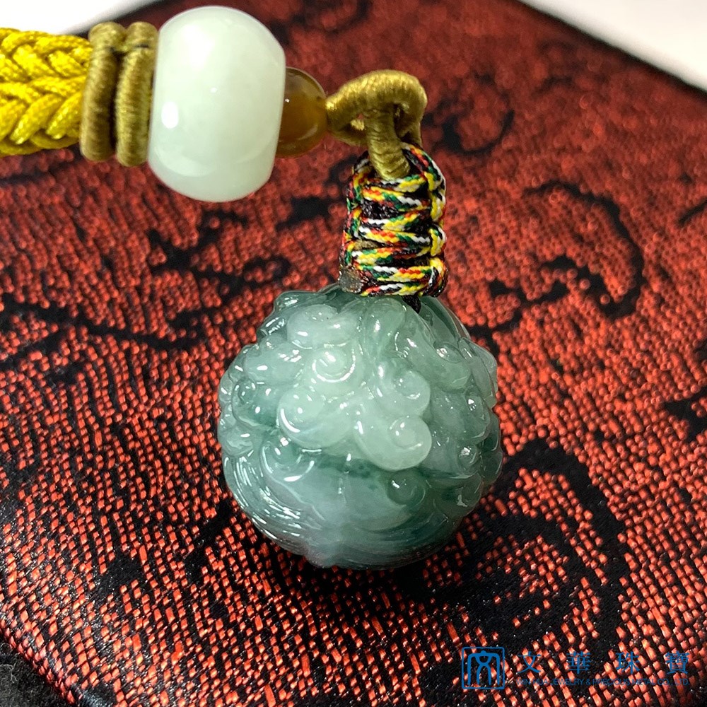 冰種花青唐獅珠子(已售出)