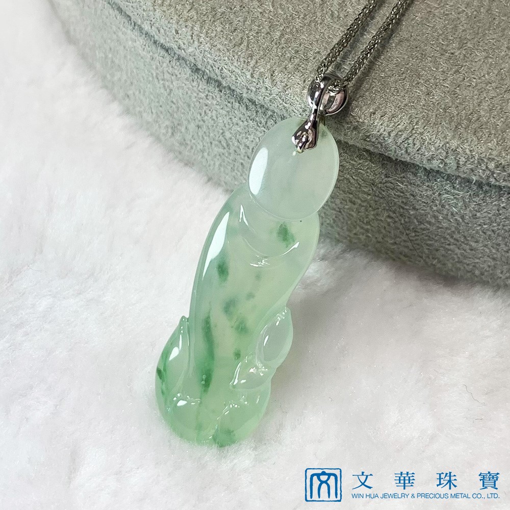 冰種飄花立姿觀音(已售出)