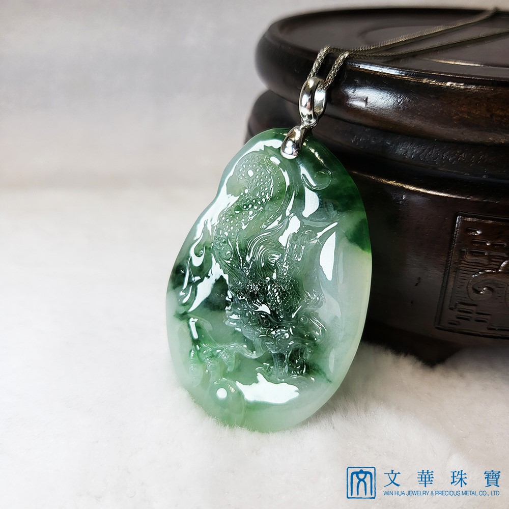 冰種飄花龍牌(已售出)