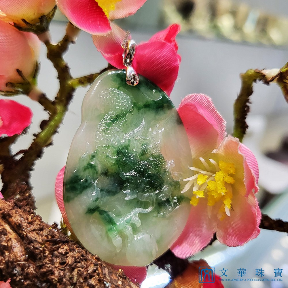 冰種飄花龍牌(已售出)