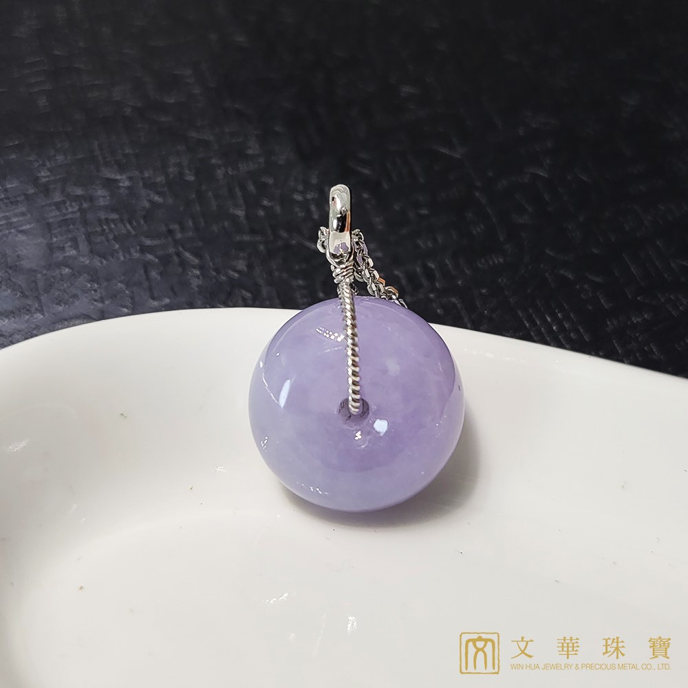 超厚紫玉平安扣 胖扣(已售出)