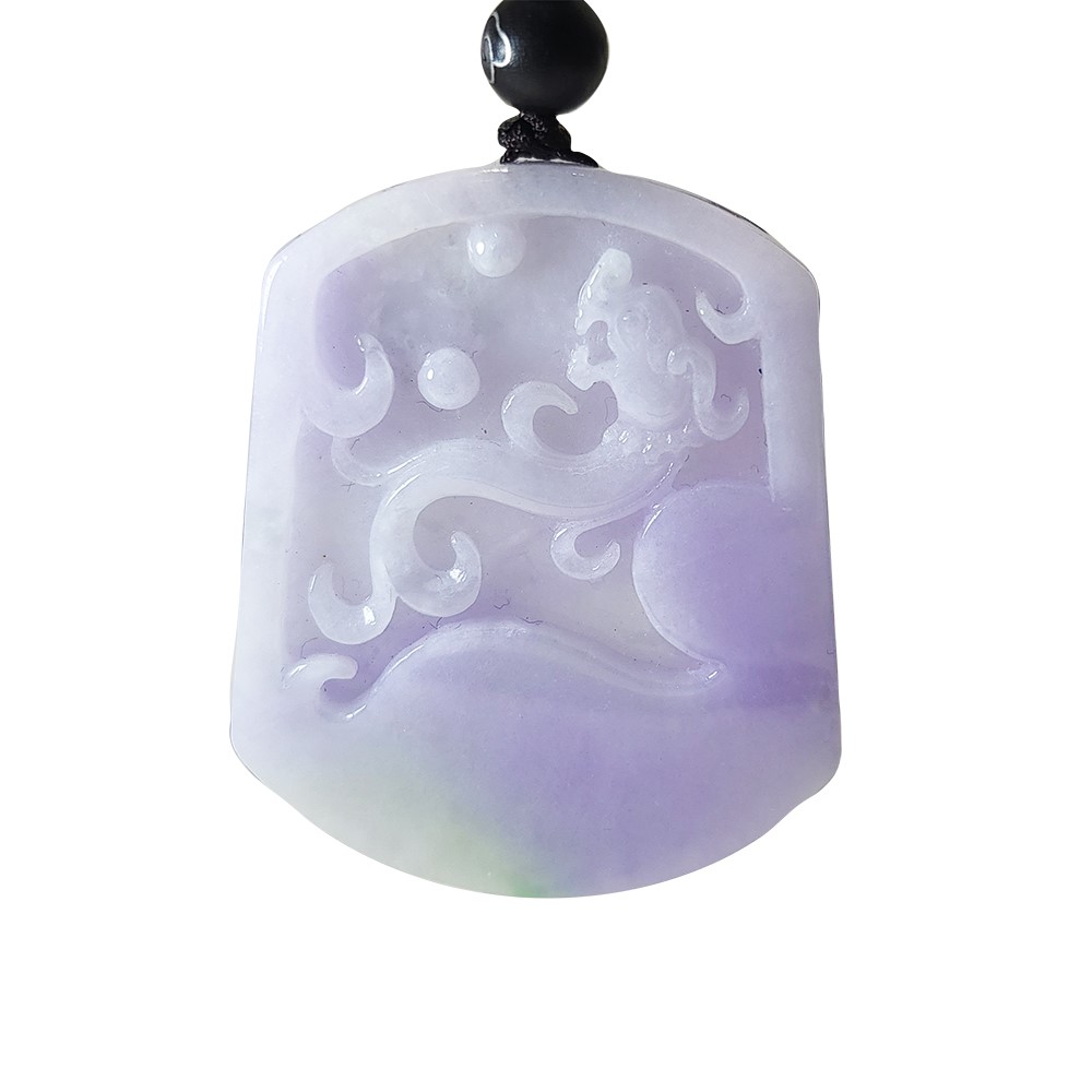 春帶財龍鳳玉牌