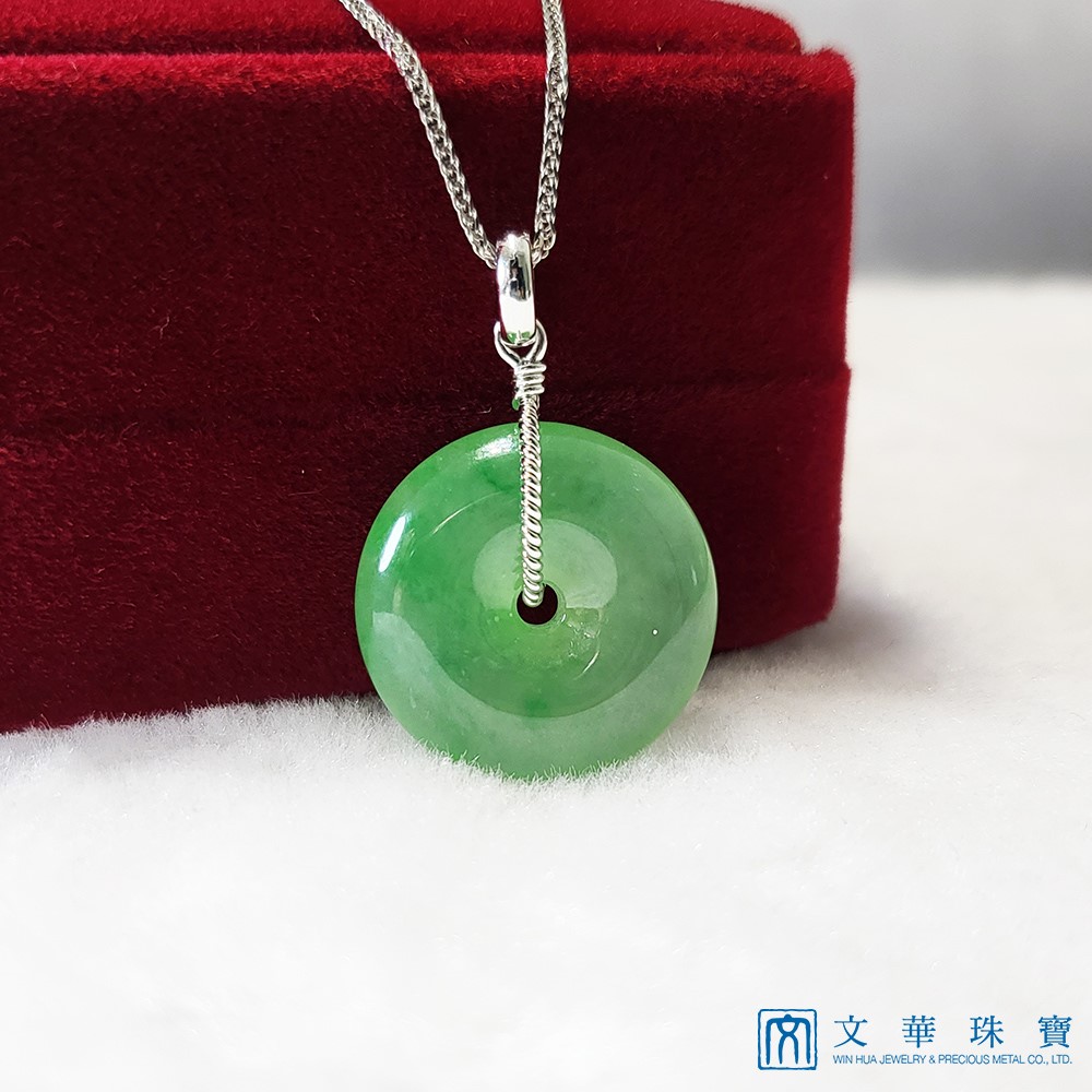 冰綠平安扣玉墜(已售出)