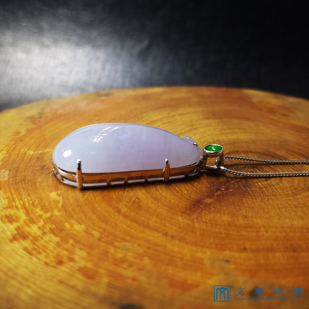 細冰糯紫玉瓜墜