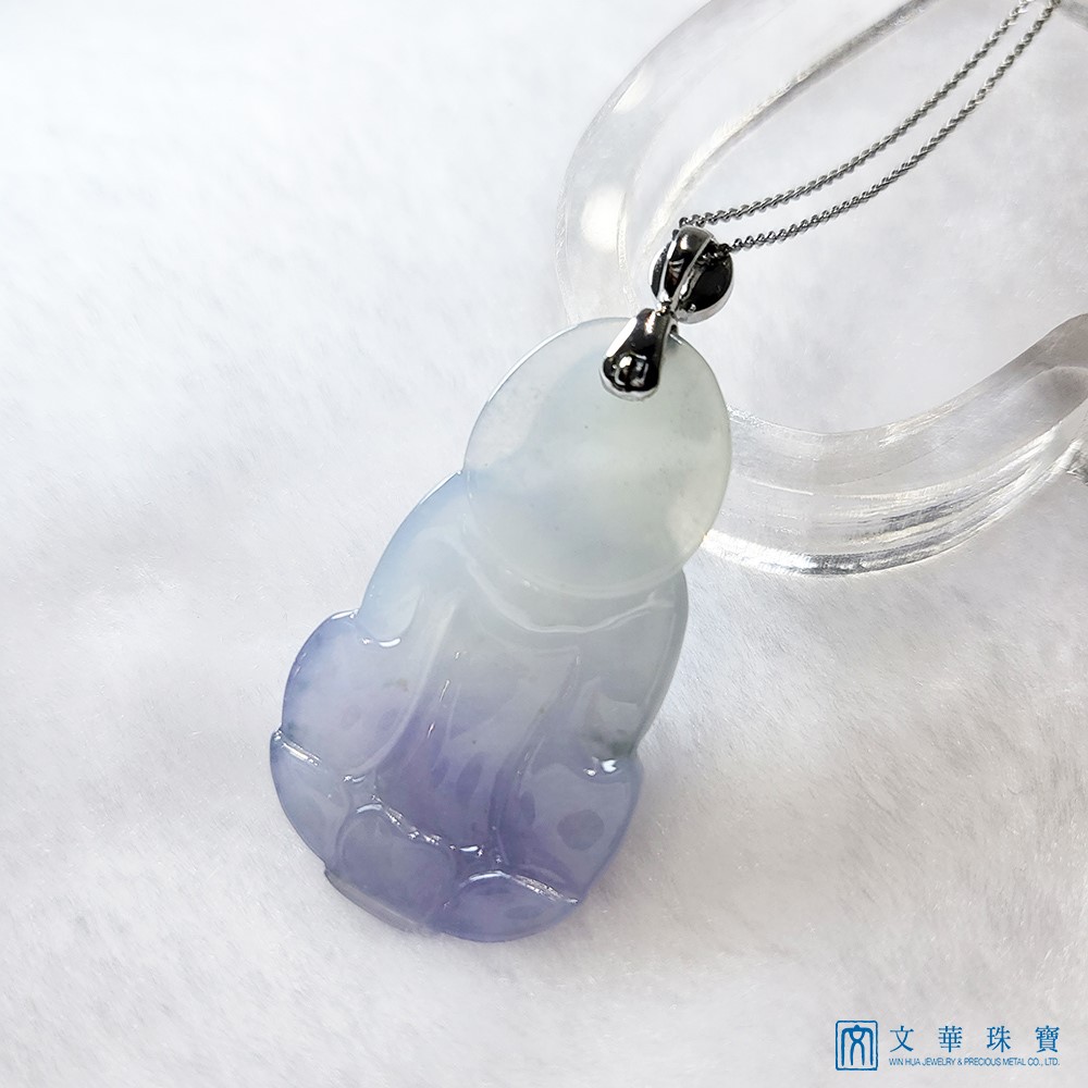 冰紫觀音玉墜(已售出)