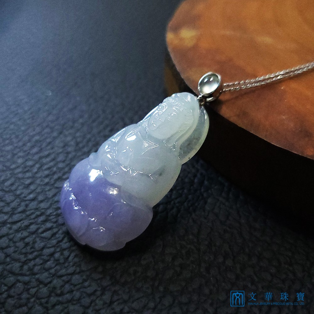 冰紫觀音玉墜(已售出)