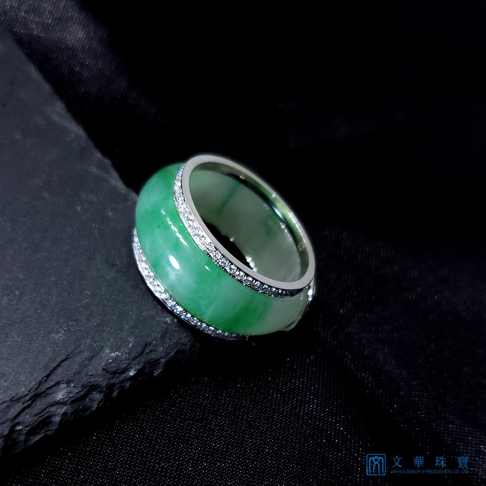 冰種翠綠兩用戒 