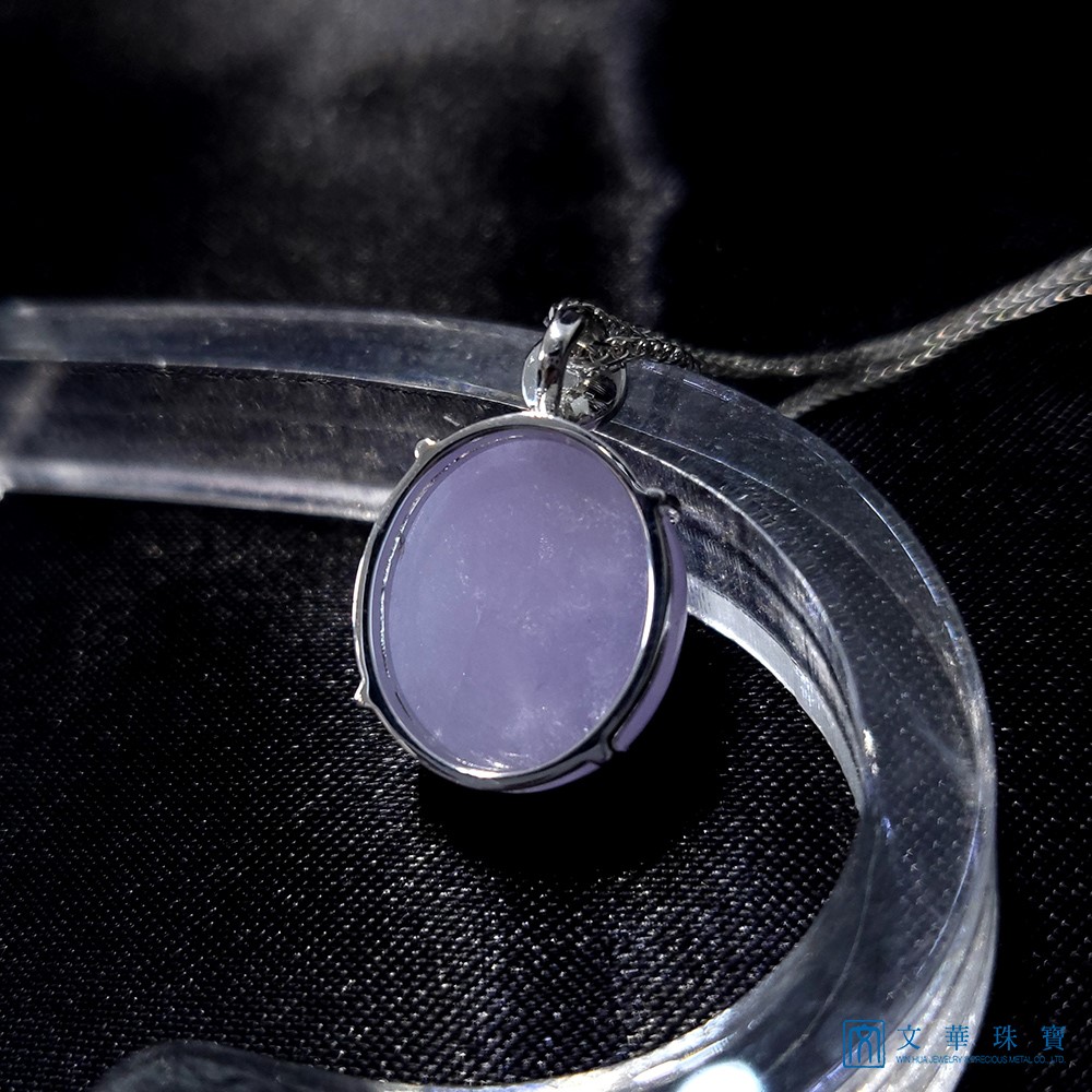 紫玉蛋面玉墜(已售出)