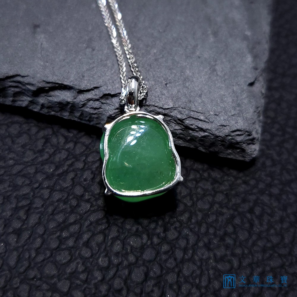 蘋果綠小葫蘆墜