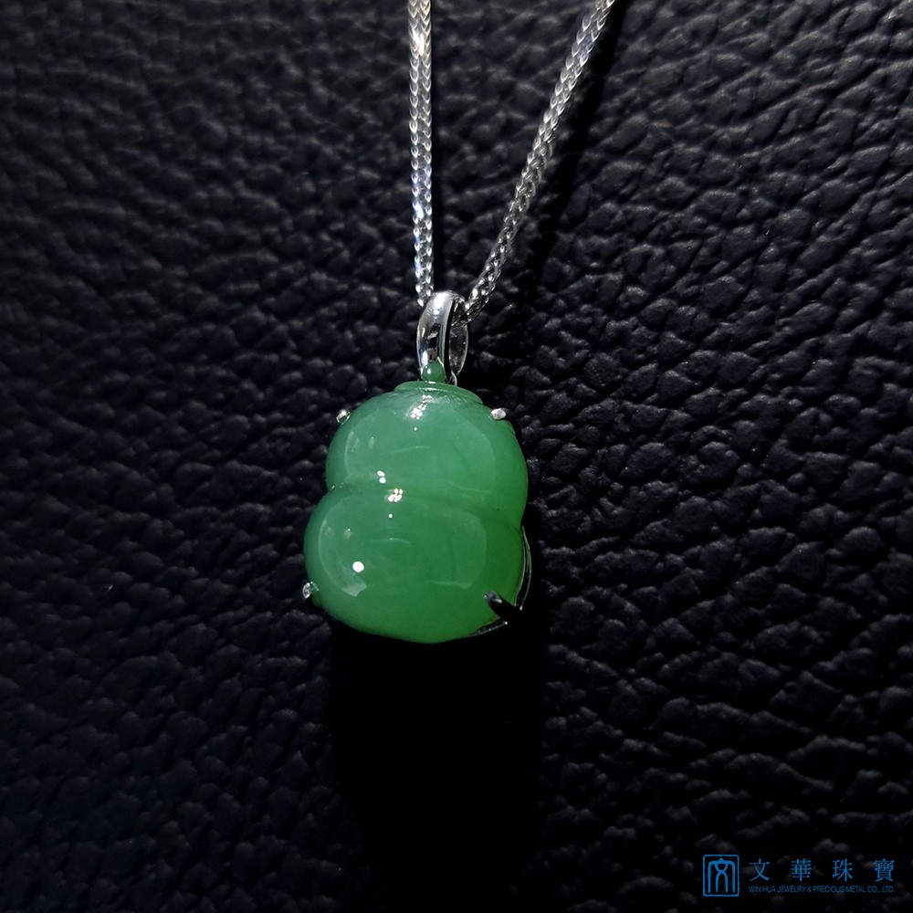 蘋果綠小葫蘆墜