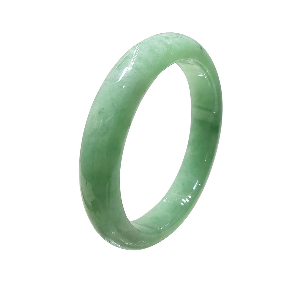 蘋果綠滿綠玉鐲 手圍18-18.5號(已售出)