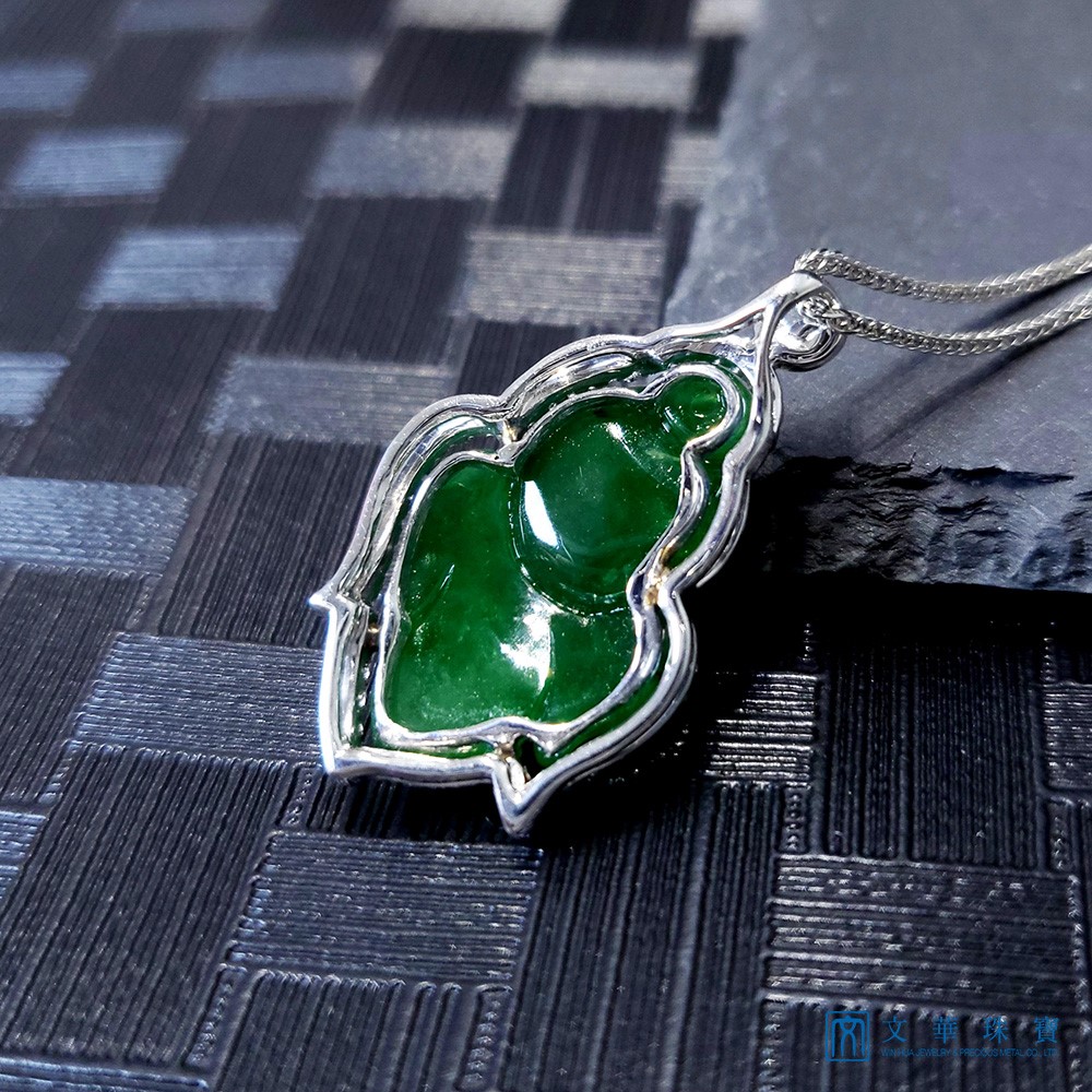 翡翠金魚玉墜(已售出)