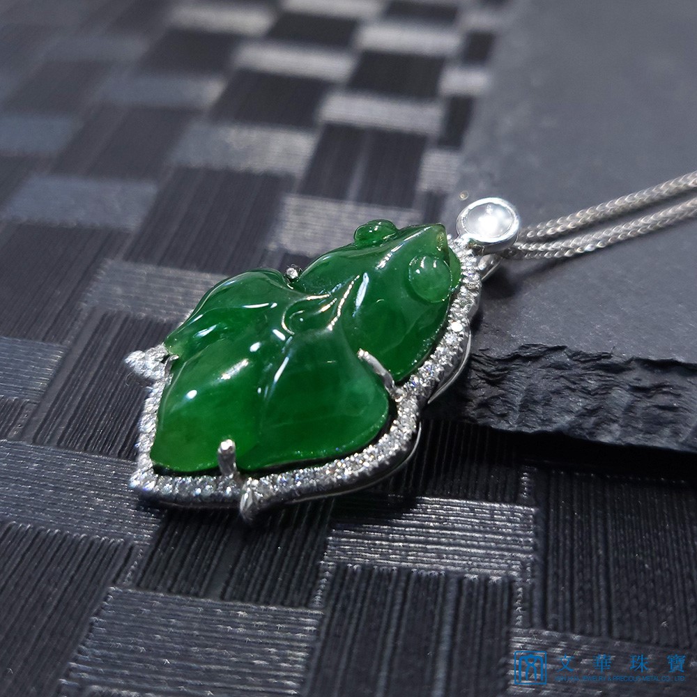 翡翠金魚玉墜(已售出)