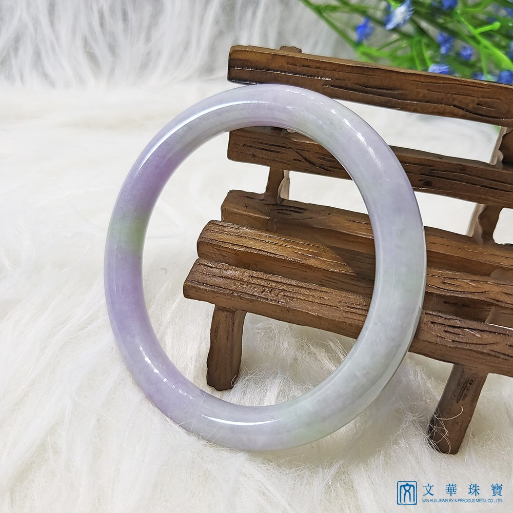 春帶財圓骨鐲 手圍18.5