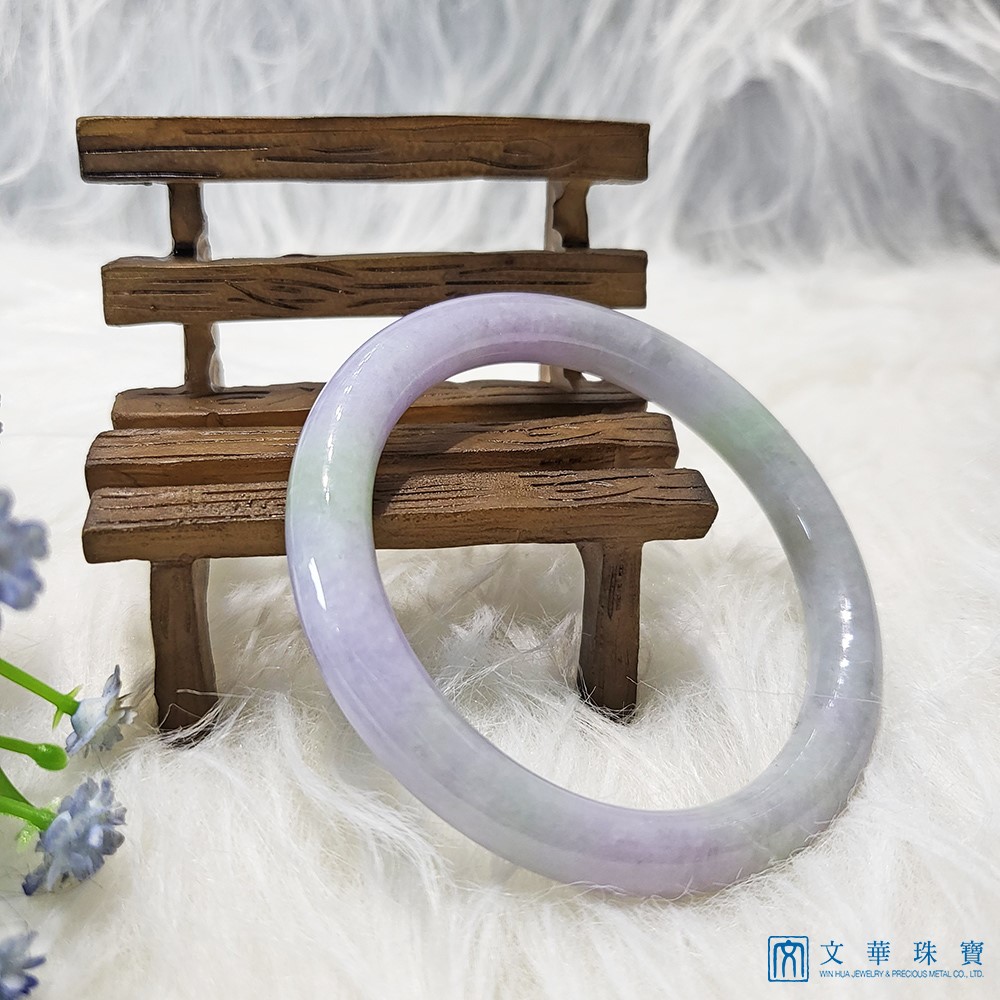 春帶財圓骨鐲 手圍18.5