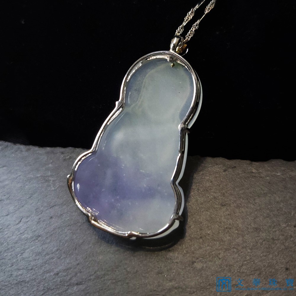 冰種帶紫持瓶觀音(已售出)