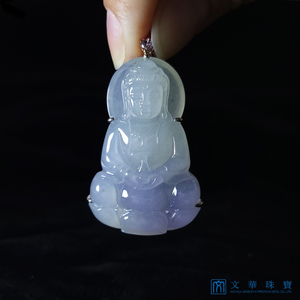 冰種帶紫持瓶觀音(已售出)