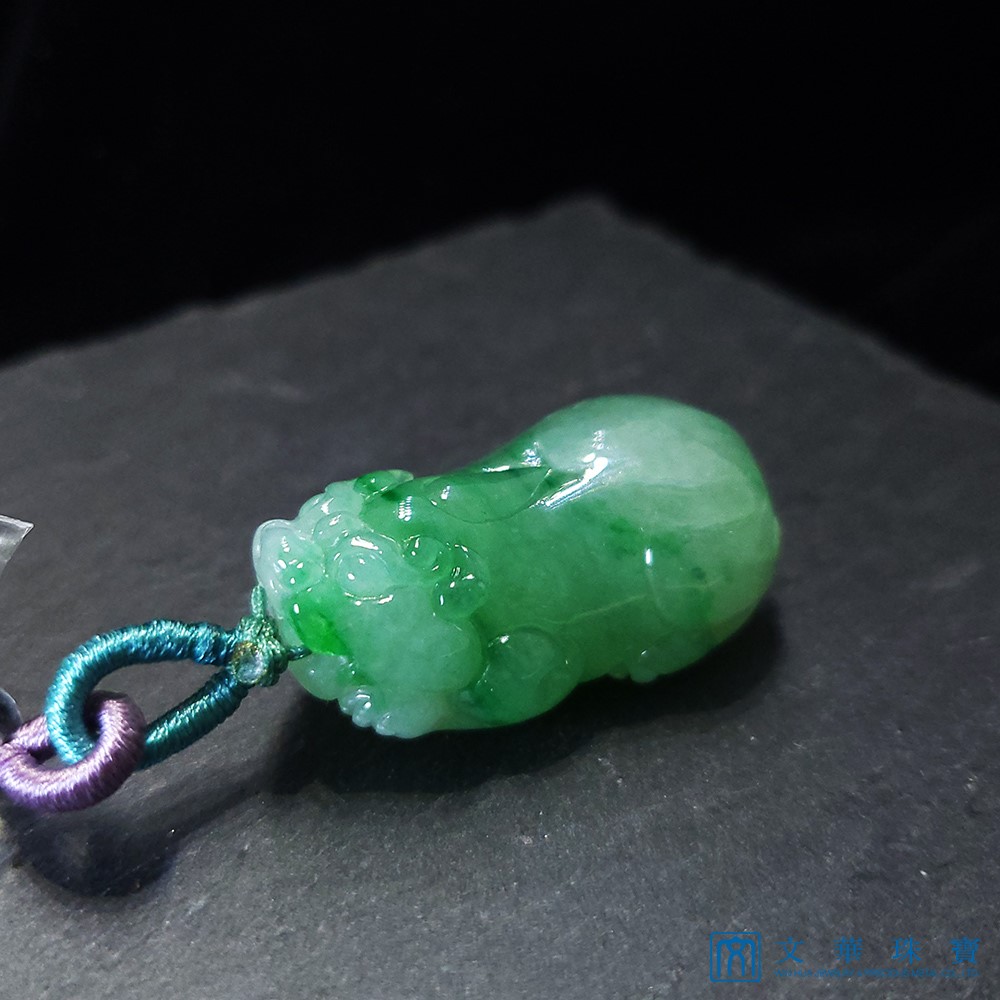 翡翠貔貅掛件玉墜(已售出)