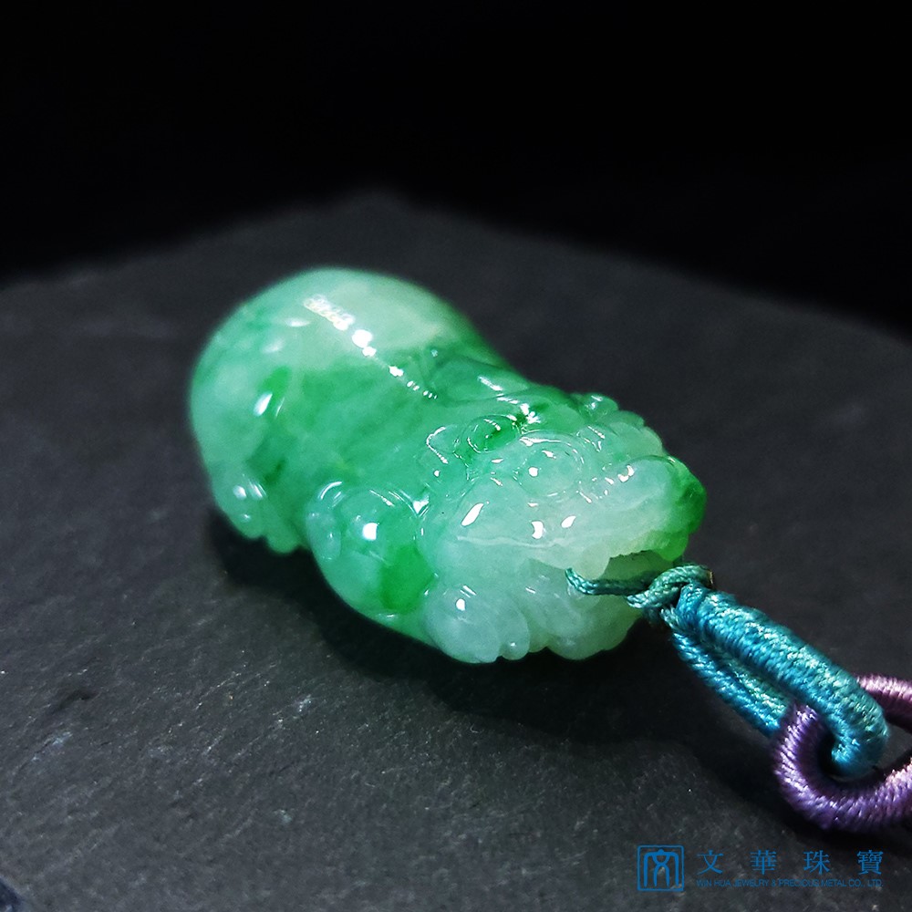 翡翠貔貅掛件玉墜(已售出)
