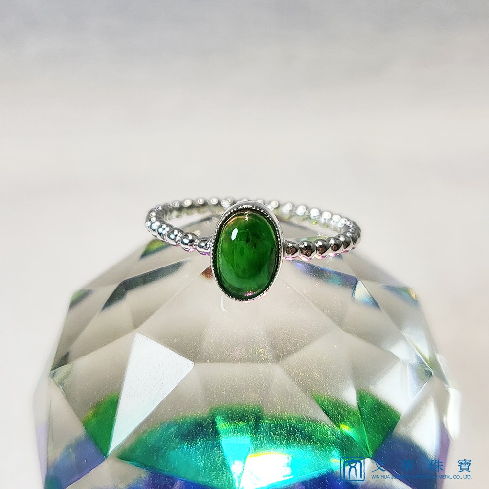 翡翠迷你波堤戒(已售出)