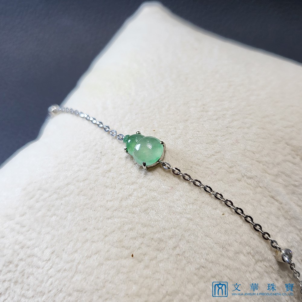 高冰葫蘆K金手鍊 18K金