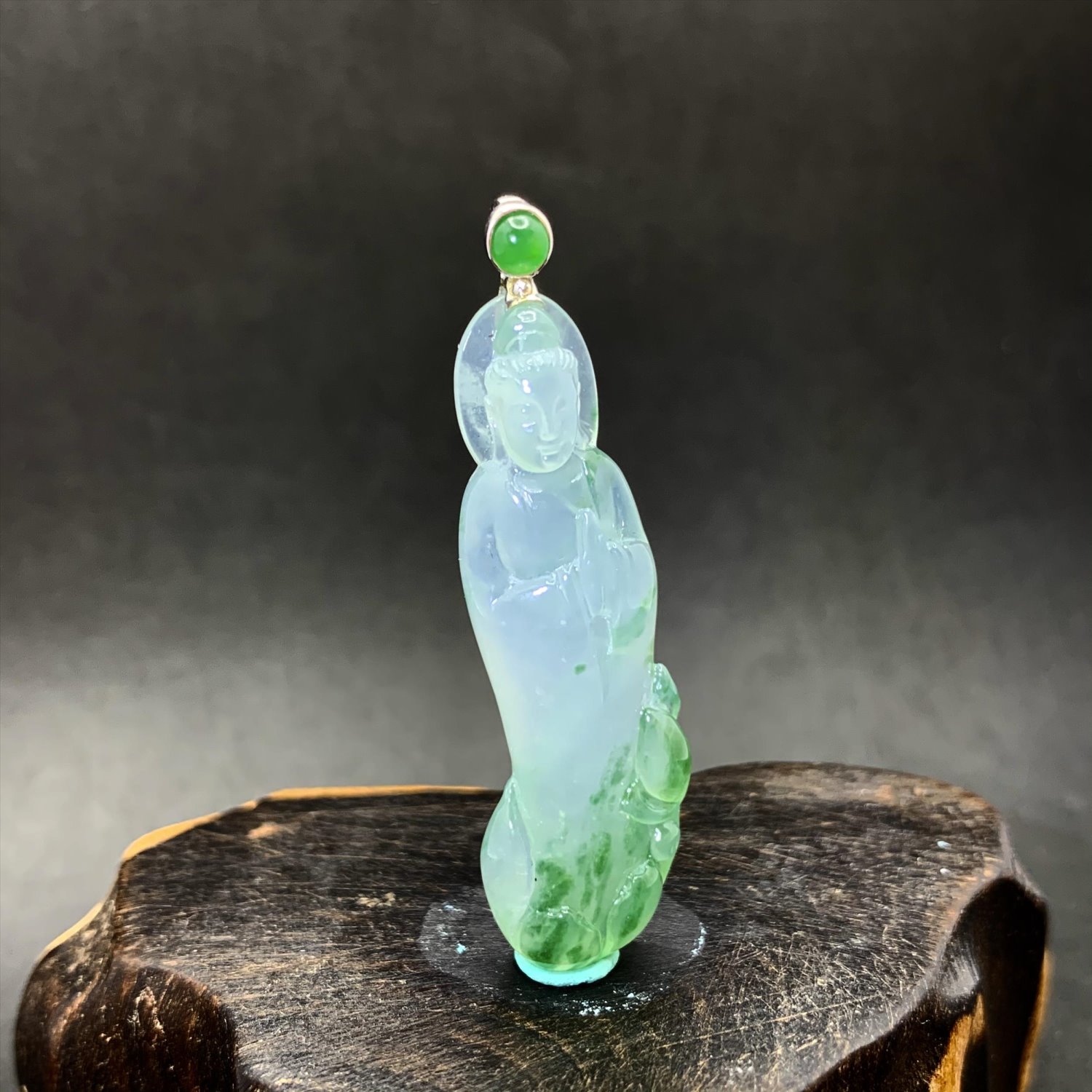 冰玻芙蓉綠觀音(已售出)