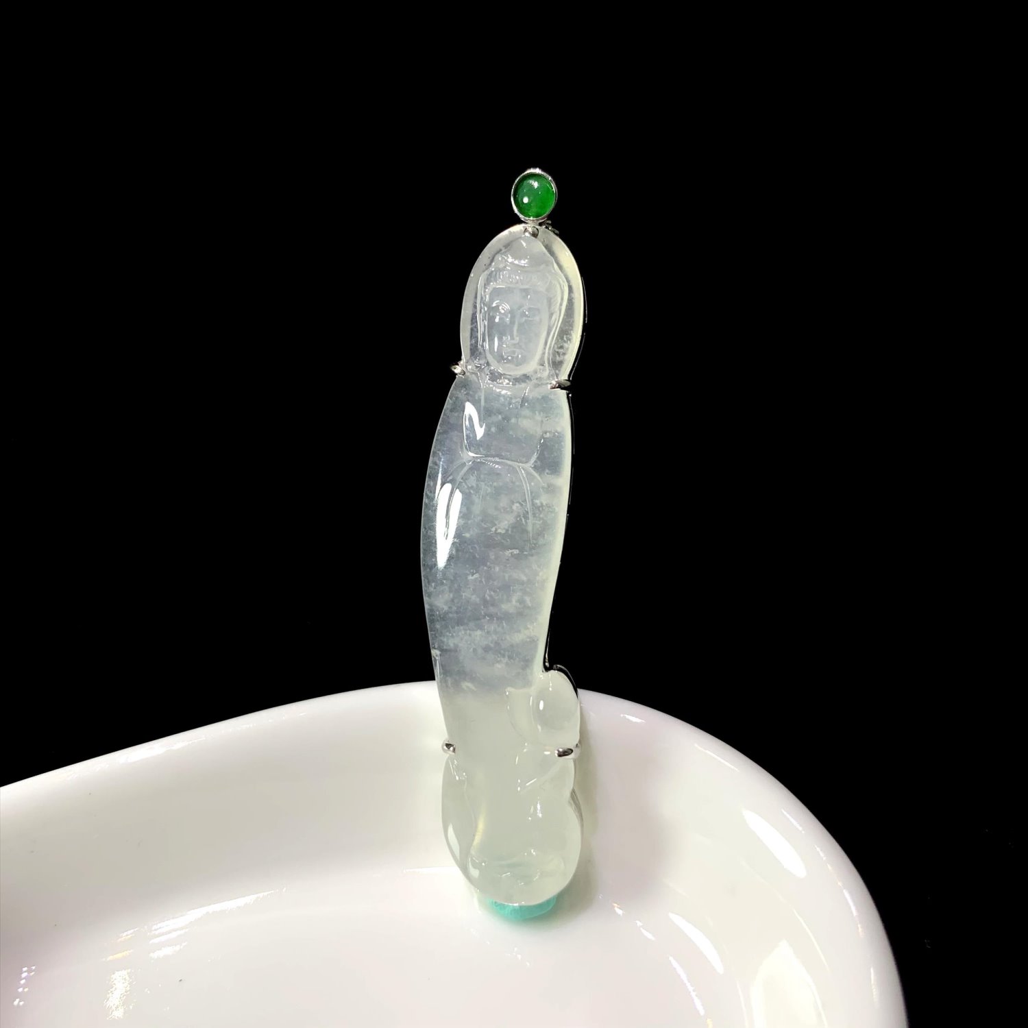 高冰立姿觀音(已售出)