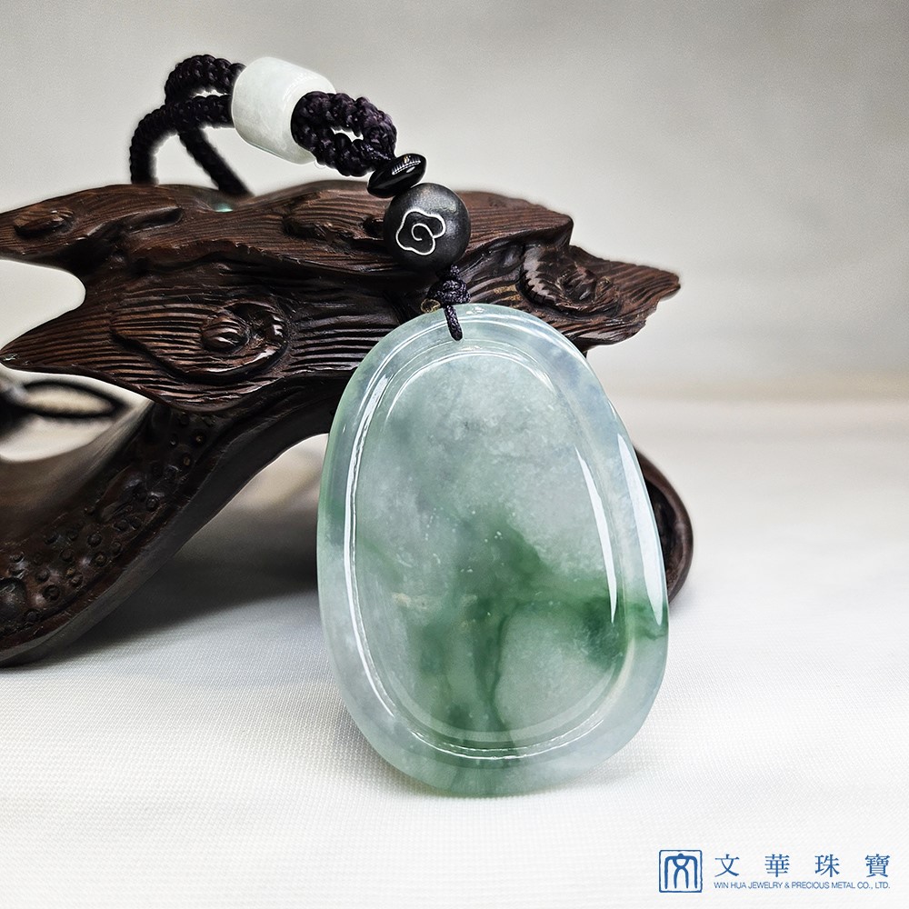 冰種帶綠自在觀音