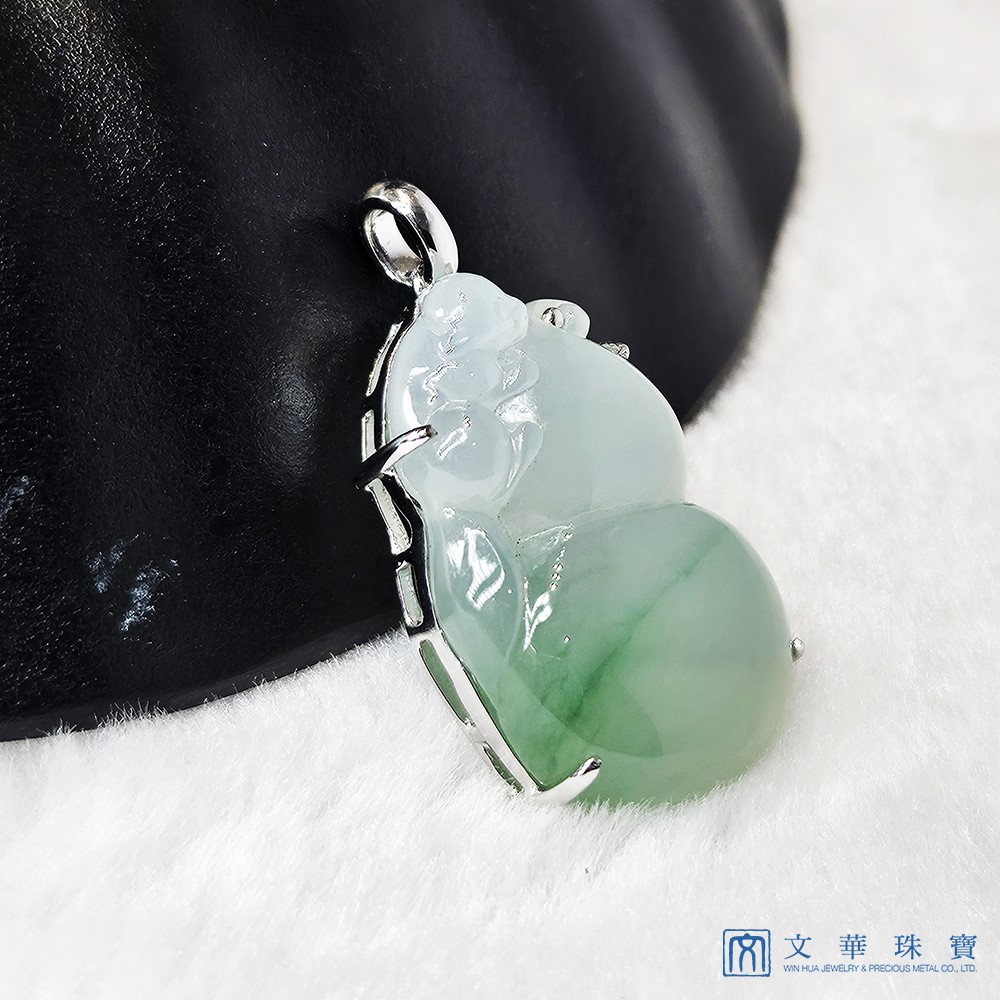 冰芙蓉福祿猴玉墜