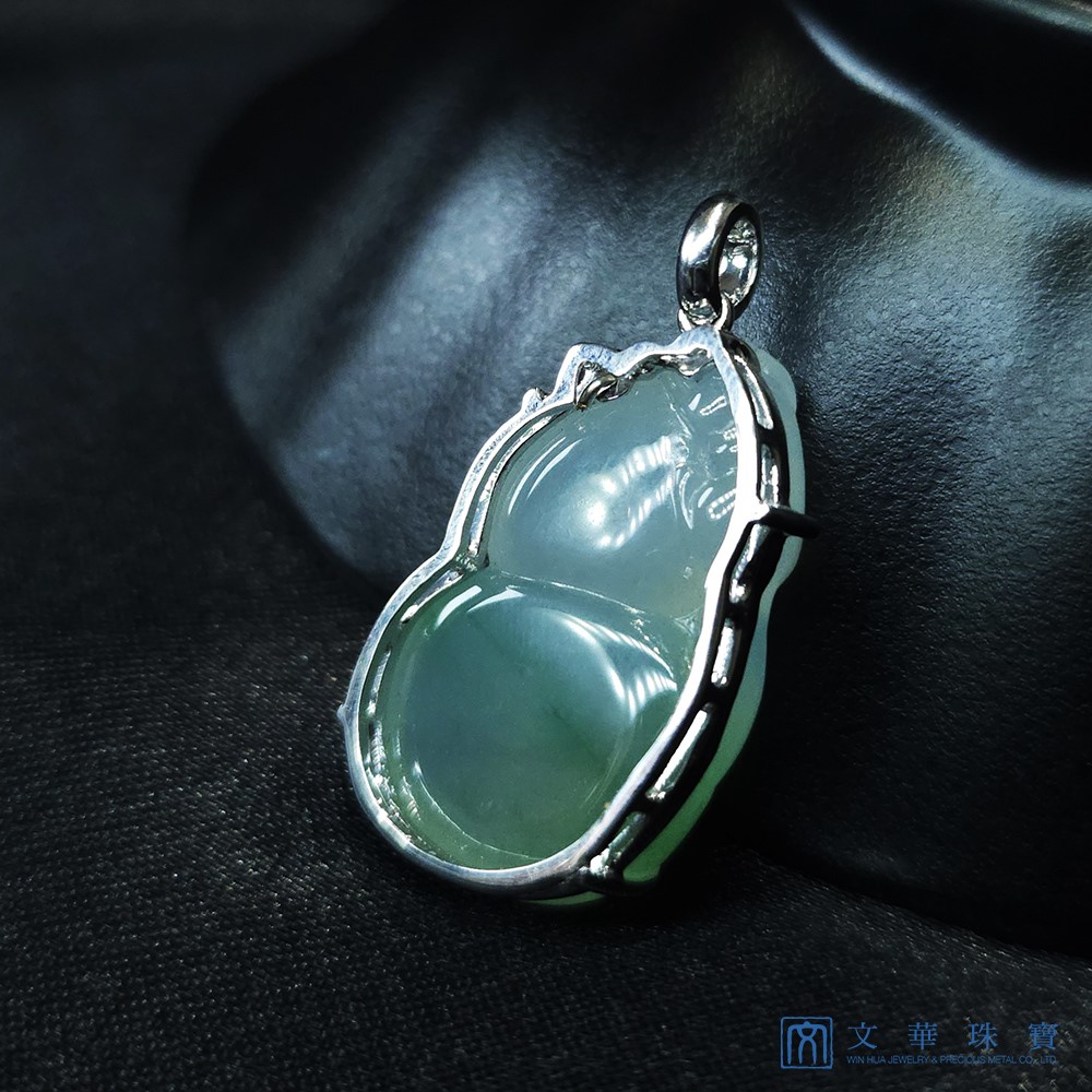 冰芙蓉福祿猴玉墜