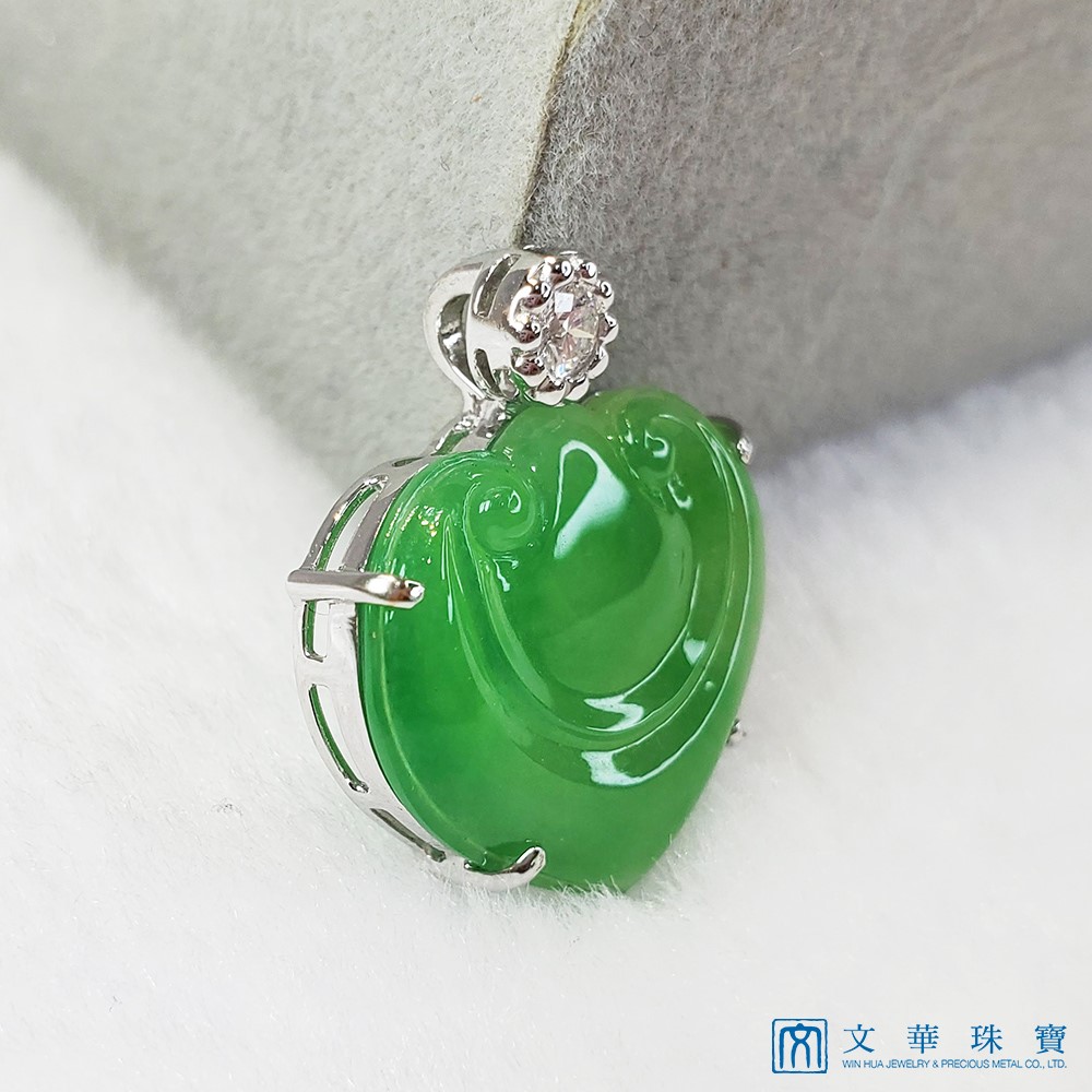 翡翠如意玉墜(已售出)