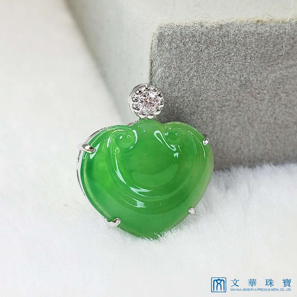 翡翠如意玉墜(已售出)