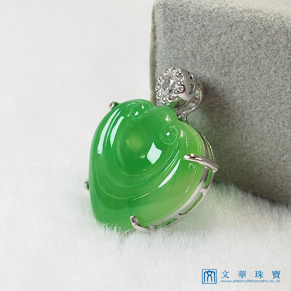 翡翠如意玉墜(已售出)