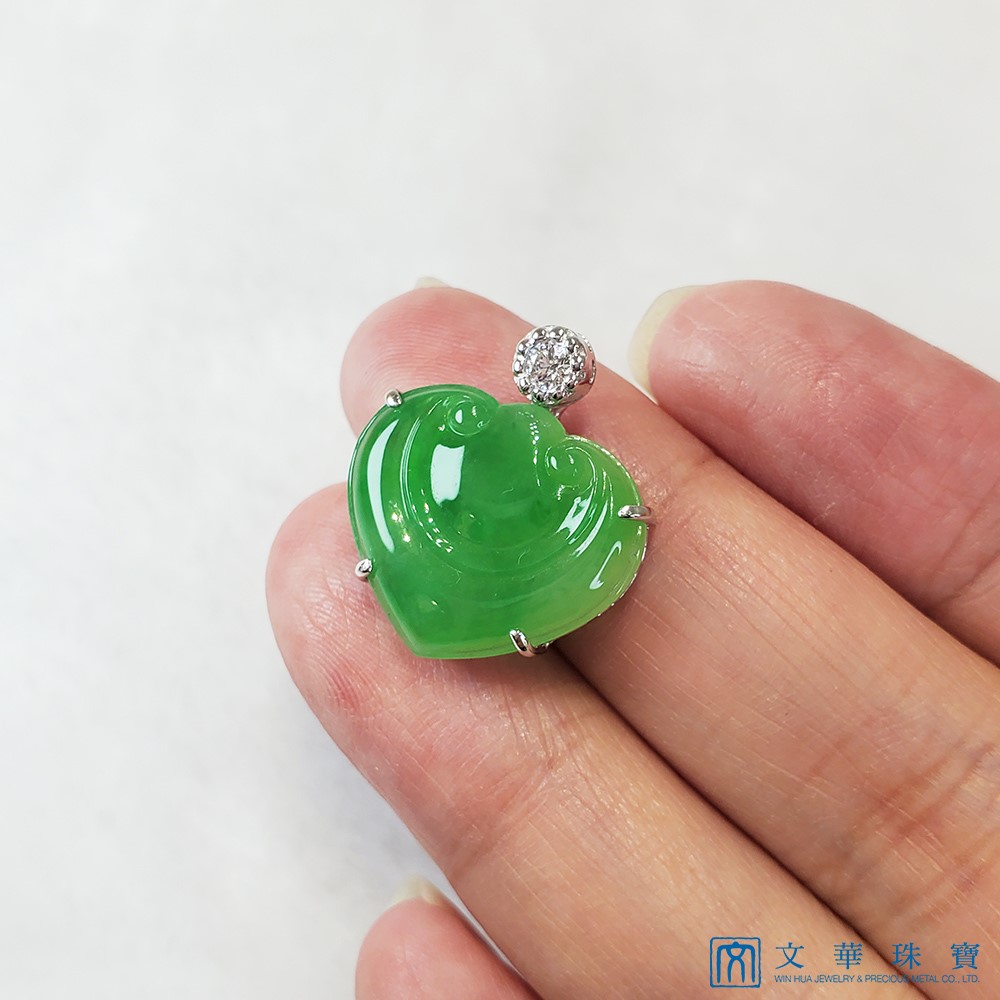 翡翠如意玉墜(已售出)