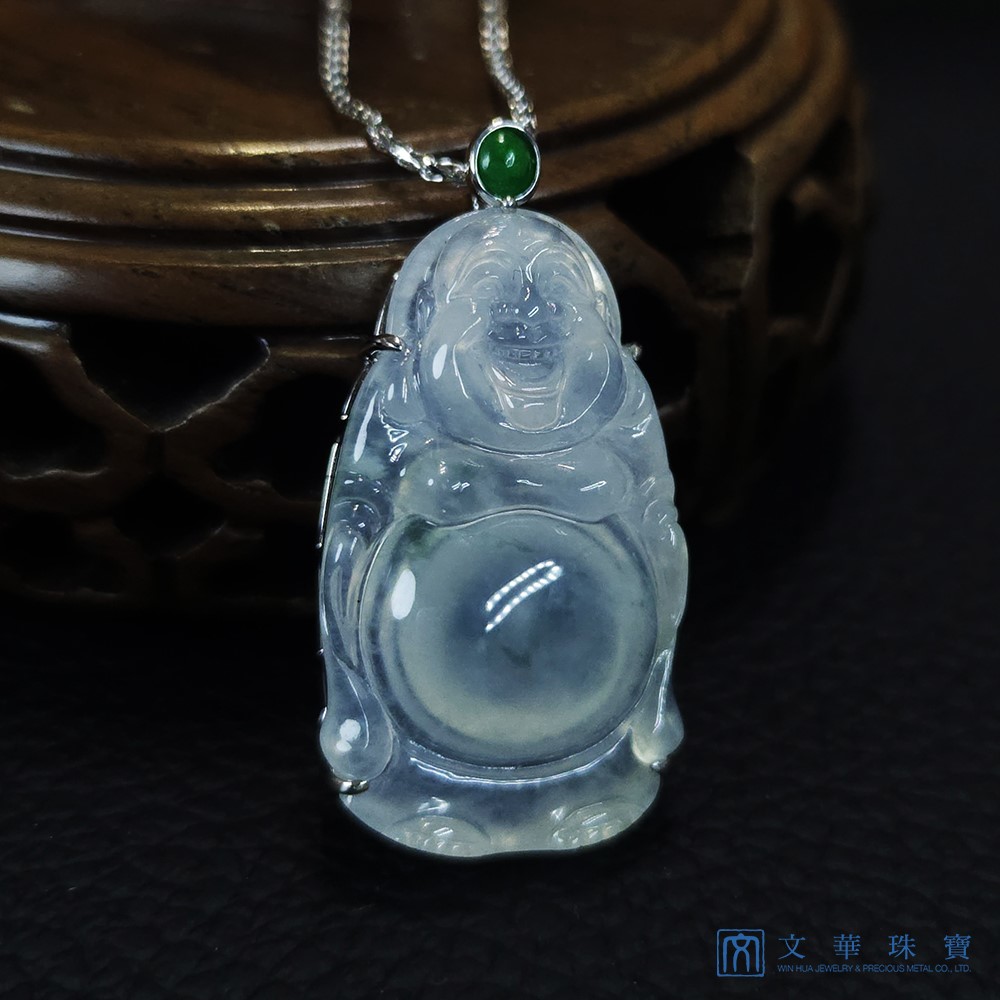 高冰飄蘭花立姿彌勒(已售出)