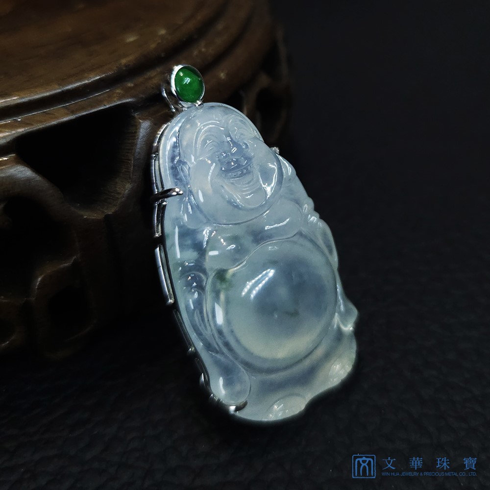 高冰飄蘭花立姿彌勒(已售出)