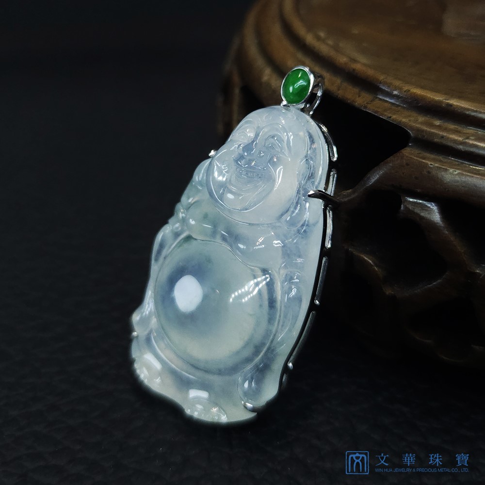 高冰飄蘭花立姿彌勒(已售出)