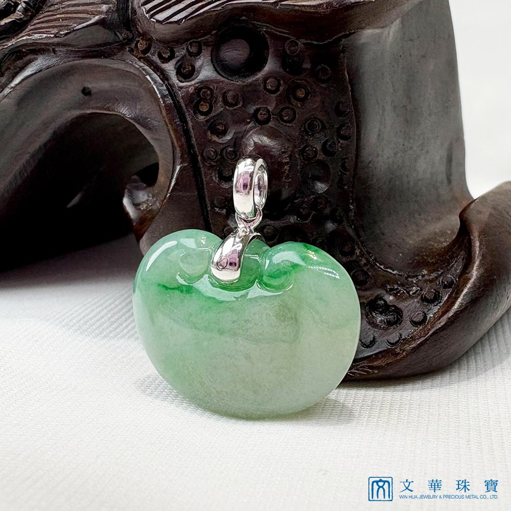 翡翠元寶如意玉墜