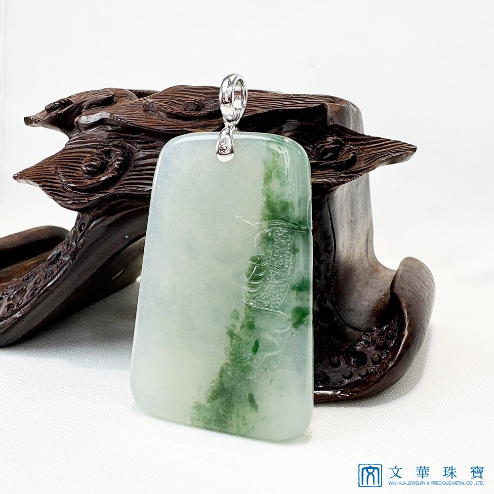 冰種飄蘭花龍牌