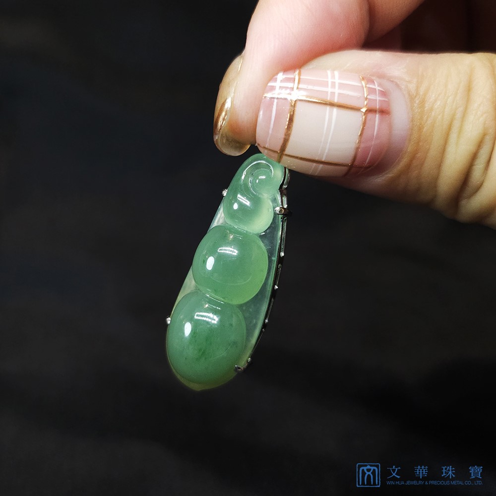 黃彩鑽湖水綠豆莢