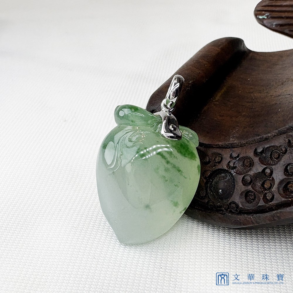 冰種飄花玉桃子 